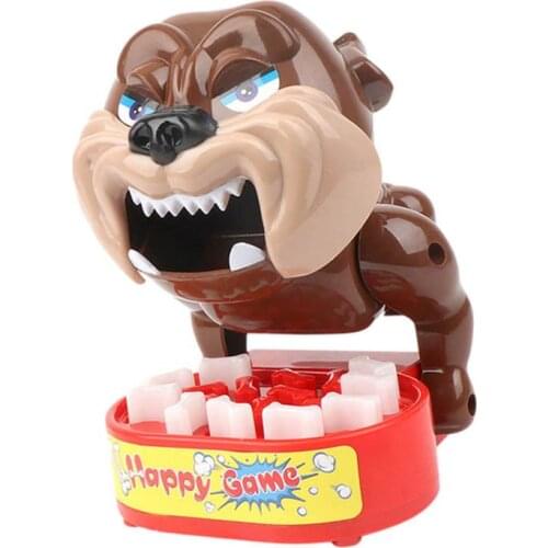 Children Adult Large Dog Mouth Dentist Bite Finger Game Novelty Jokes Kids Cartoon Pirate Barrel Family Trick Funny Games