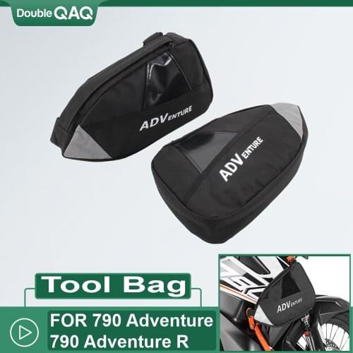 FOR 790 Adventure 790 Adventure R 790ADV Motorcycle Frame Crash Bar Waterproof Bag Positioning Tool Travel bags