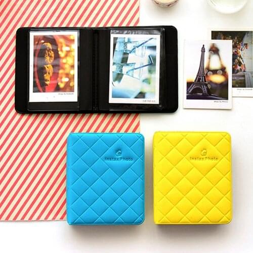 36 Pockets Polaroid Photo Album For Fujifilm Photo Albums Portable Mini Instant Picture Storage ID Card Package