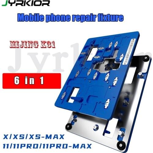 K31 Universal Mobile Phone Motherboard Holder For iPhone X/XS/XSMAX/11/11 PRO MAX 6 IN 1 Logic Board IC Chip BGA Repair Fixture