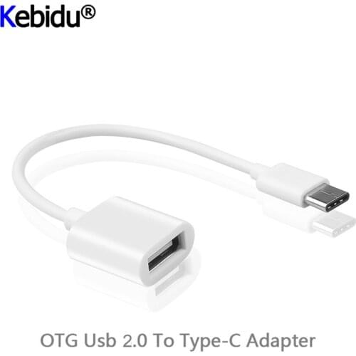 Kebidu Type-C OTG Adapter Cable for Samsung S10 S10+ Xiaomi Mi 9 Android MacBook Mouse Gamepad Tablet PC USB 2.0 Cable
