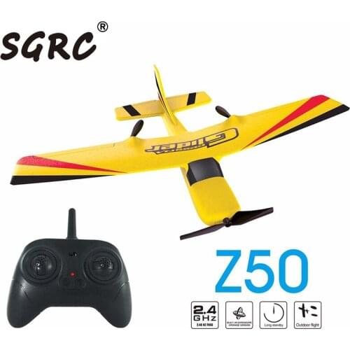 ZLRC Z50 RC Plane EPP Foam Glider Airplane Gyro 2.4G RTF Remote Control Wingspan Aircraft Funny Boys Airplanes Interesting Toys