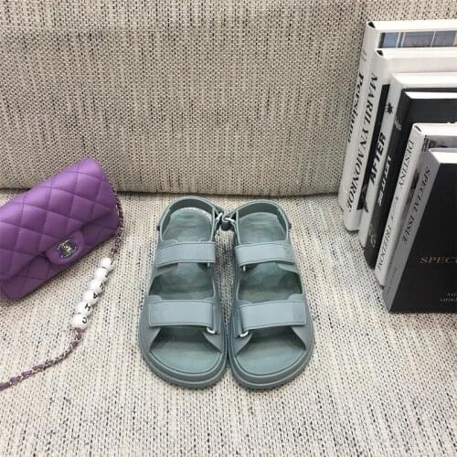 Sandals Shoes Women Summer Casaul Shoes 2021 New Plastic Rome Platform Sandals For Women Outdoor Zapatillas Mujer Jelly Sandals