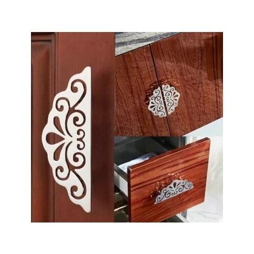 Modern Artistic Furniture Hardware Handle Kitchen Cabinets Knobs Sliding Door Drawer Wardrobe Cupboard Dresser Push Pulls Handle