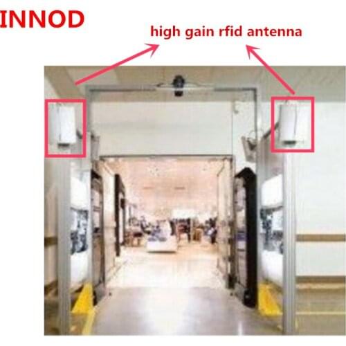Access control enter exit for vehicle uhf rfid gate reader RJ45/Ethernet support 20m long range reading with free sdk