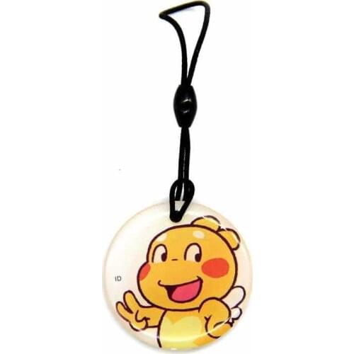 Waterproof Keyfobs 125KHz ID Rewritable Writable Key Token RFID Card Locker Key Keychain Token Tag EM4305 EM4205 Access Card