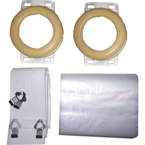 2 waistband silicone belt anal rings +100 toilet anal bags anal ring bag belt Linked type disposable ostomy bag rectal diversion