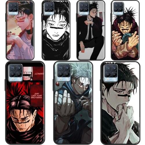 Jujutsu Kaisen Choso Anime Case For OnePlus 9R 8T Nord 7 8 9 Pro Cover For Realme 8 Pro 7i GT Neo C3 C21 6 7 Q3 Pro