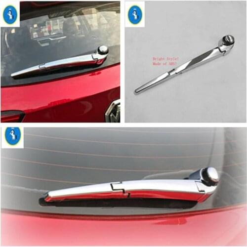 Yimaautotrims Auto Accessory Chrome Rear Window Tail Windscreen Wiper Clean Protection Cover Trim Fit For MG ZS 2018 2019 2020