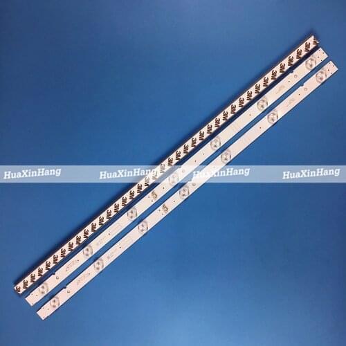 3 pcs/set 7LED 607mm LED backlight strip FOR SKYWORTH 32E360E 32E3000 5800-W32001-3P00 05-20024A-04A for LC320DXJ-SFA2 32HX4003