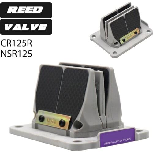 Alconstar -Carbon Valve Reeds Set CR125R NSR125(87-02) for HONDA CR125R 1987-2002 NSR125 1987-2002