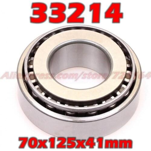 70x125x41 mm Tapered Roller Bearings 33214 3007214E HR33214J 33214JR 33214A E33214J 33214VC12 33214U 33214E 70*125*41