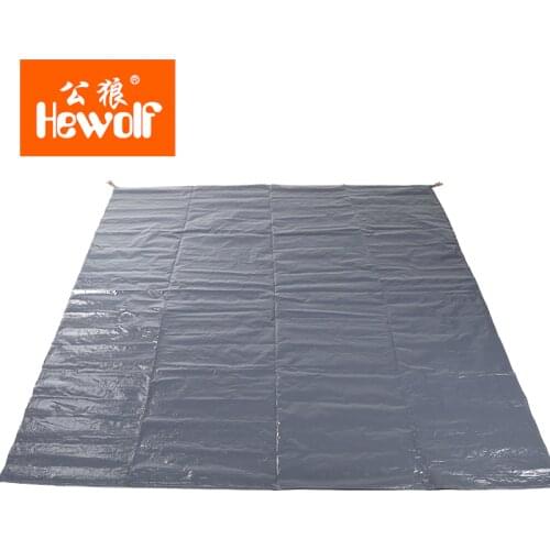 Hewolf Oxford PU Coating Mat Camping Floor Beach Mattress Hike Mat Travel Tourist Picnic Sleeping Pad Waterproof for Tent