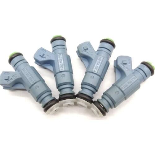 Set of 4 Fuel Injector 0280156070, 06B133551N Fits For AUDI A4 1.8 2.0 2.4 3.0 3.2