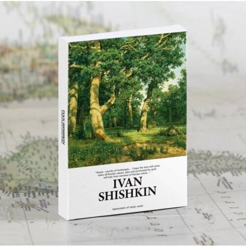 30Sheets/LOT Shishkin Painting Postcard/Greeting Card/Wish Card/Fashion Gift