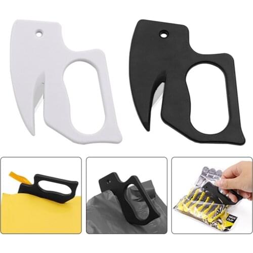 Plastic Letter Opener Knife Safety Mail Envelope Paper Cutter Blade Cutting Tool 24BB