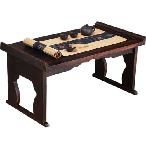 Clearance!\ Japanese Table Folding Leg Rectangle Paulownia Wood Traditional Asian Furniture Tea Table Living Room Tables Coffee