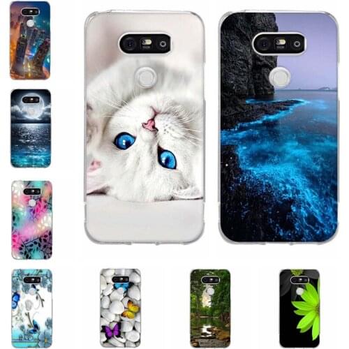 TPU Silione Case For LG G5 Case Covers 3D Pattern Cover For LG G5 Cover Protective Coque For LG G5 Cover Capa Funda Bumper Bags