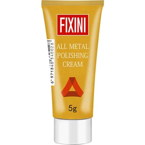 FIXINI All Metal Polish Cream 5g Rust Remover Plant Essence Extract Super Safe Cream Cleaning Tool RERI889