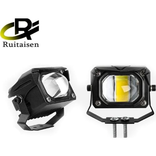 Ruitaisen 12D 3 inch 100W Led Motocycle Headlight 6000K LED Work Light Fog Lamp 12000LM For Moto Scooters ATV Car Truck 12V 24V