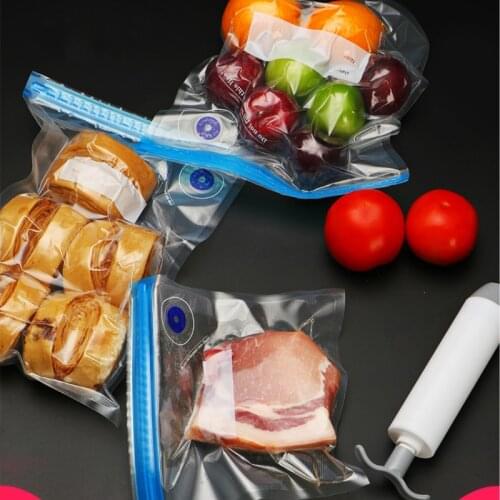 Pumping Vacuum Fresh Bag Package Bagging Seal Up Household Reusage Food Bags Compress Bag Packing Cooked Food Gift pump