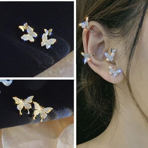 Butterfly Drop Earrings New Fashion Women Earrings Animal Sweet Colorful Acrylic Earrings 2020 Statement Girls Party Jewelry