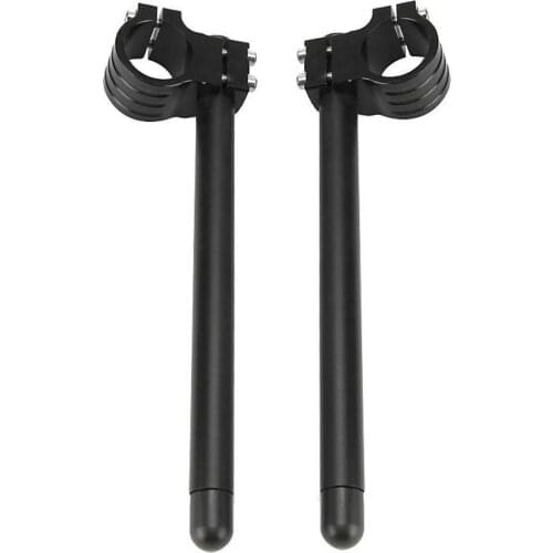 Replacement Motorcycle ATV Clipon Racing Grip Aluminum Handlebar 41mm Black