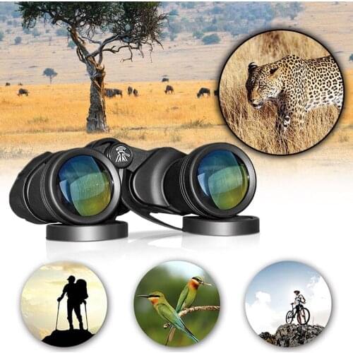 1PCS Outdoor Traveler 20x50 Binoculars Waterproof Large Wide-angle Outdoor Hiking Binoculars Hunting Zoom Binoculars