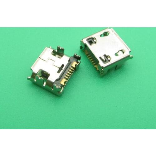 10PCS/LOT for Samsung Galaxy Fame S6810 S6812 micro usb charge charging connector plug dock socket port