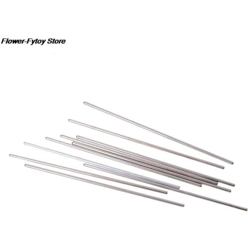 10 Pcs 2*100mm Metal Model Axle Gear Shaft Diameter 2mm DIY Toy Accessories for Car Wholesale