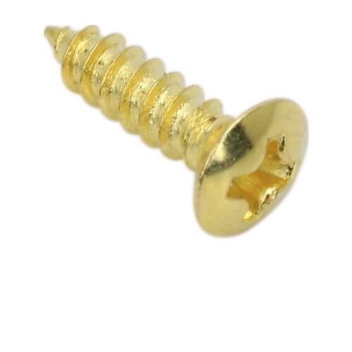 10pcs Permium Golden Screws fit Electric Guitar Pickguard Parts Accessories