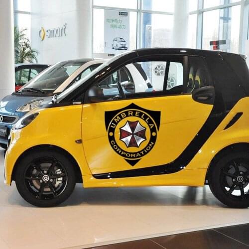 Car -Styling Umbrella Corporation Shield Mark Car Sticker and Decal for VW Skoda Kia Bmw E39 Audi Golf Polo Peugeot 307 Opel