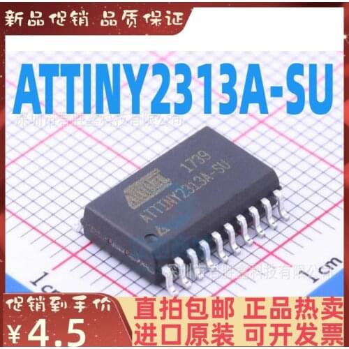 Free shipping ATTINY2313A ATTINY2313A-SU SOP-20 10PCS