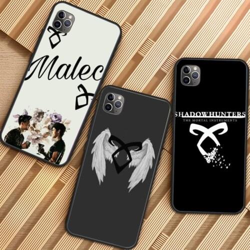 Shadowhunters Coque Phone Case for iPhone 11 12 pro MINI XS MAX 8 7 6 6S Plus X 5S SE 2020 XR