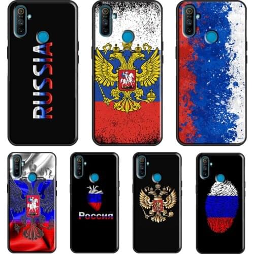 Russia Russian Flag For OPPO Realme Q3 6 7 8 Pro GT Neo C21 C11 C3 Funda For OnePlus 8 Pro 9 Pro 8T 9R Case