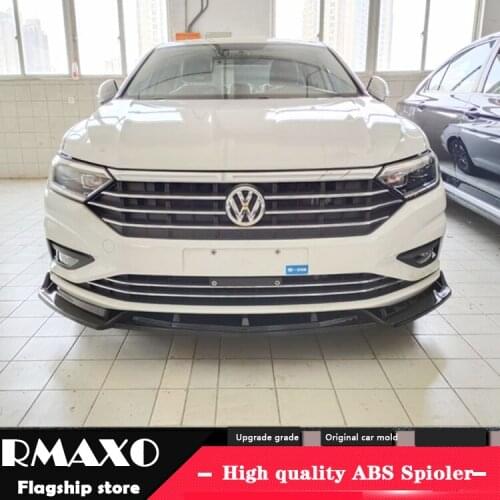 For Volkswagen Jetta Body kit spoiler 2019-2020 SAGITAR ZDKC ABS Rear lip rear spoiler front Bumper Diffuser Bumpers Protector