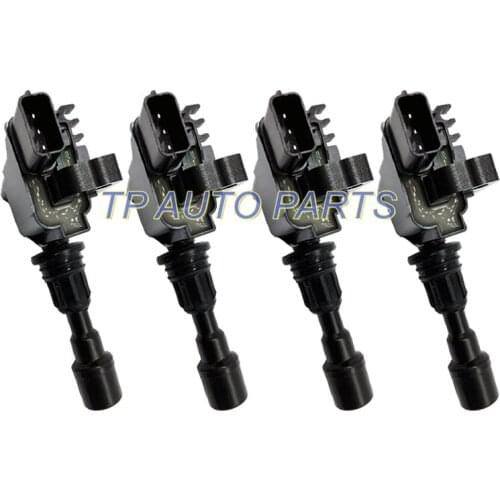 4 PCS Ignition Coil For Maz-da 323 1990-1995 OEM ZZY1-18-100 ZZ41 ZZY118100