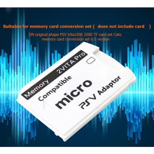 M2EC Version 6.0 SD2VITA For PS Vita Memory TF Card, PSV 1000/2000 adapter for micro-sd r15 system, Version 3.65