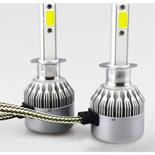 Newest 2 Pcs Led Headlight 6000K 36W 3800LM C6 Headlight Car Hi/Lo Beam Auto Bulbs