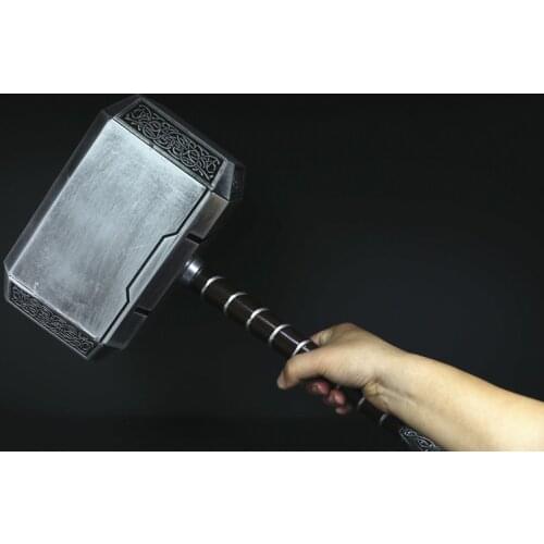 [New] 1:1 Simulation 44cm 4kg hammer mjolnir toy model adult costume party cosplay toys collection model gift