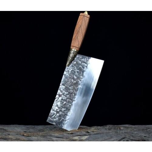 Sslaughtering knife bone-picking knife forging kitchen knife longquan knife household fruit knife pure hand forging