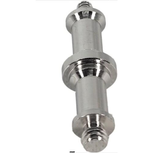 1/4" and 3/8" Spigot Stud Adapter Male Screw Threaded to Light Stand M11-001