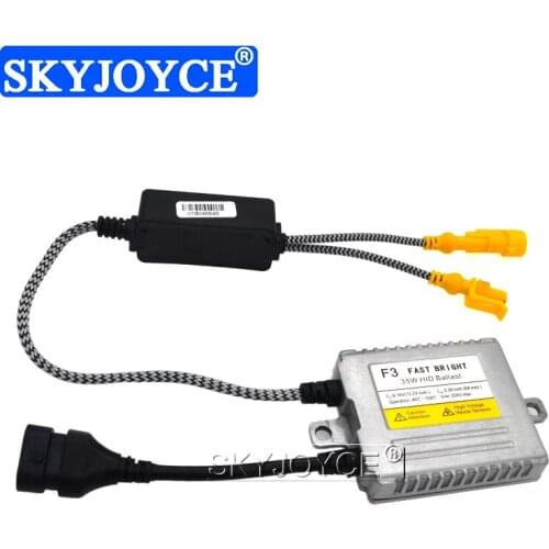 SKYJOYCE 2PCS 12V DLT F3 Xenon HID Ballast 35W Digital Electronic HID Slim Ballast For HID Headlight Kit Xenon H7 H4 H1 H11 D2H