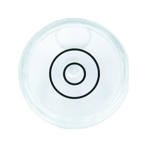 QASE 17*9mm Circular Bubble Level Vial Glass Spirit Level Measurement Instrument