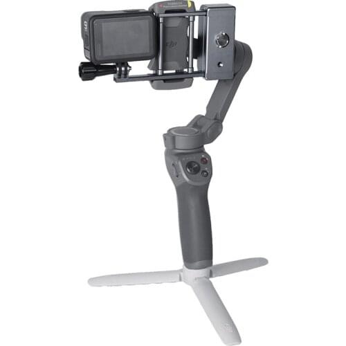 For GoPro9/8/Osmo action camera adapter clip with Balance Clump Weight for dji OM 4 / osmo mobile 3 Handheld gimbal Accessories
