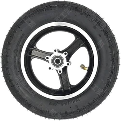 10 Inch Electric Scooter Tire Accessories Chaoyang 10x2 (54-152) Inflatable Inner and Outer Tire with 6-hole Hub