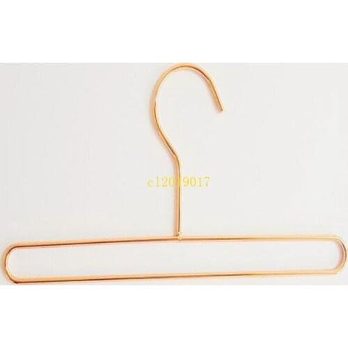 50pcs Nordic Style Iron Wire Metal Towl Hanger Rose Gold Children Baby Bath Towel Socks Clothes Storage Hangers Rack