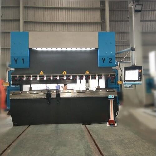 8+1 Axis 170t/3200 Hydraulic CNC Press Brake Bending Machine / Metal Worker