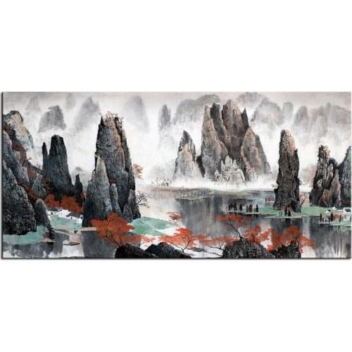 Large Diamond Painting Natural landscape Mountain scenery Full Square Round drill 5D Diy Diamond Embroidery RhinestoneZP-797