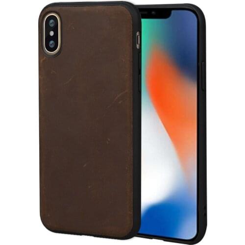 Retro Genuine PULL-UP Leather Phone Case for iPhone X 12 Mini 12 Pro Max 11 Pro Max XS Max XR SE 2020 6 6s 5 5s 7 8 Plus Cover